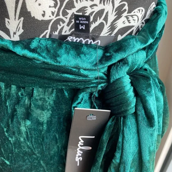 Lulu’s velvet multi-way maxi dress - Picture 6 of 11